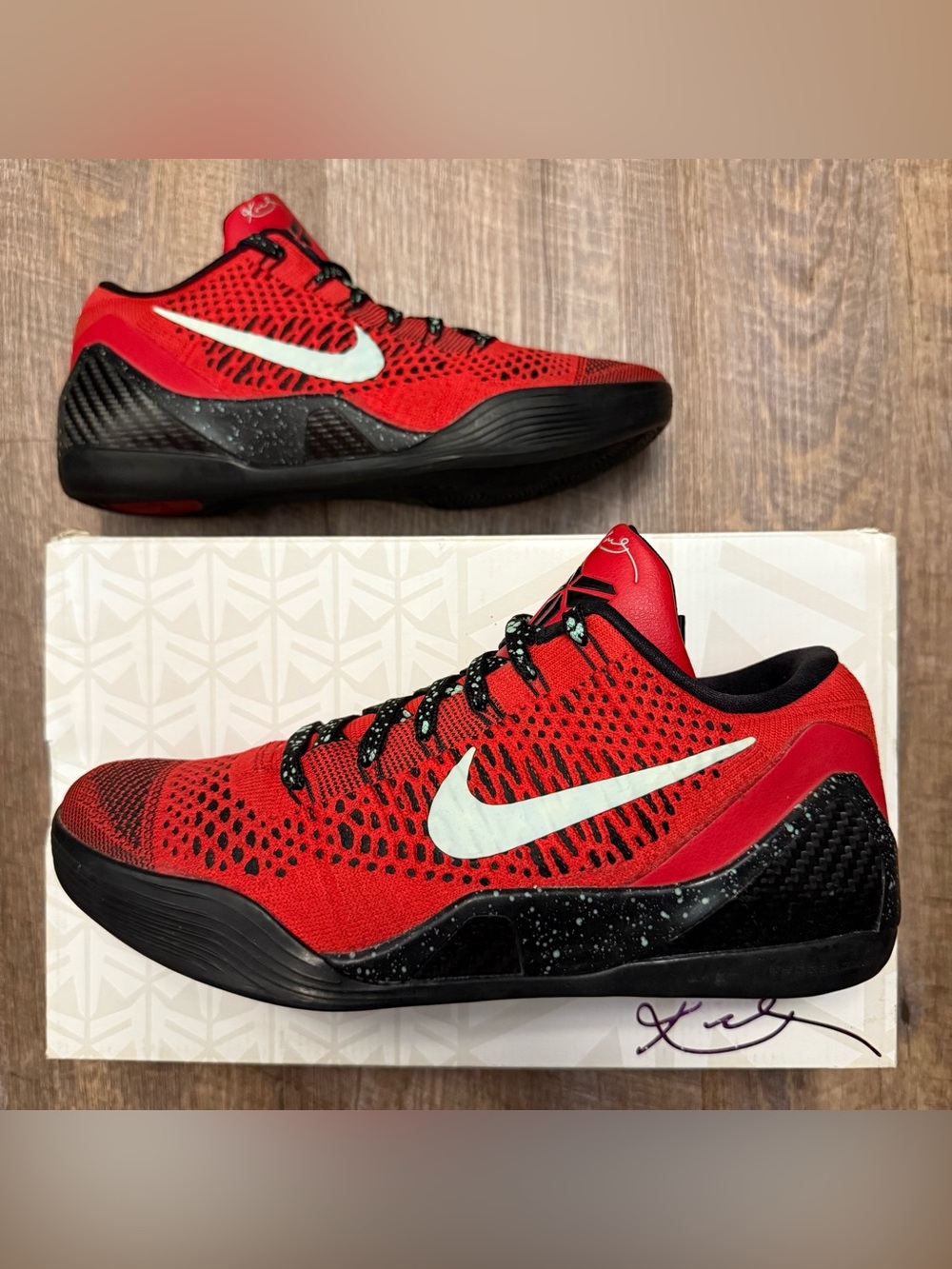 Nike Kobe 9 IX Elite Low University Red Black